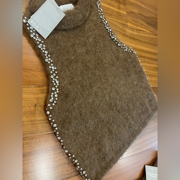 H&M women’s mohair shorts and top sweater set, size XS NWT - Picture 5 of 15